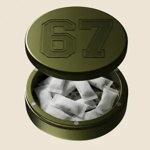 Metal Zyn Can | 67 Six Seven | Forest Green