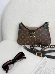 Pre-owned Louis Vuitton Twinny New Black Horn Style with Chip 16