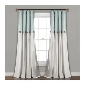 Linen Button Single 40X108 by Lush Decor