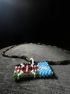 Unisex Somali Kenya Beaded Necklace
