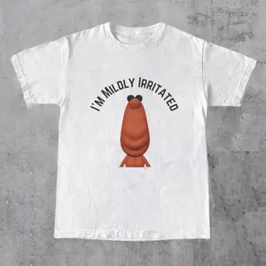 Marcus the Worm T-Shirt, Funny Graphic Tee, Unisex Vintage Tee, Funny Shirt, Casual Shirt, Menswear, Womenswear, Full Size, Full Color