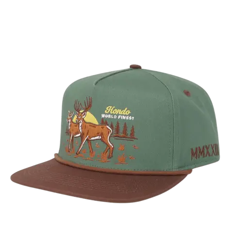 90's Vintage Deer Hat | Hunting & Outdoors | Rope Hat | Snapback | Trophy | Hondo