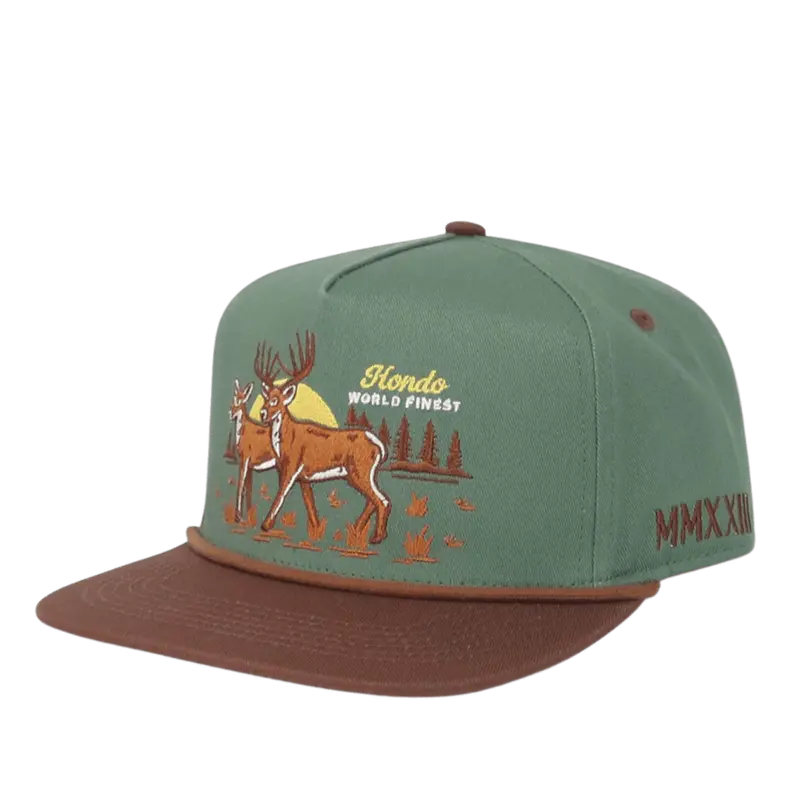 90's Vintage Deer Hat | Hunting & Outdoors | Rope Hat | Snapback | Trophy | Hondo