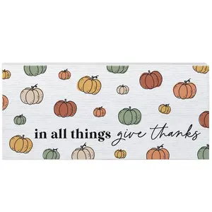 Sincere Surroundings 12" Give Thanks Pumpkins Ispire Board