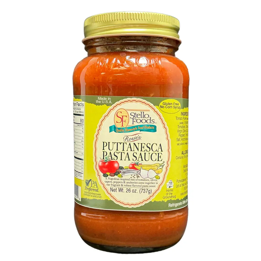 Stello Foods - Rosie's Puttanesca Pasta Sauce 26 oz