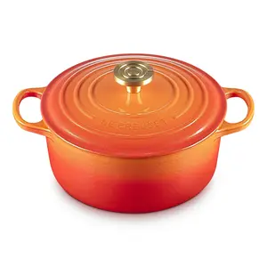 Le Creuset Flamee Doree 7.25 Quart Cast Iron Dutch Oven Le Creuset Flamee Doree 7.25 Quart Cast Iron Dutch Oven