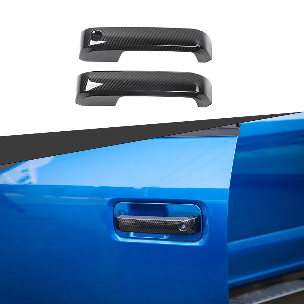 Car Door Handle Shell Cover Trim, Truck Accessories for 2015-2020 Ford F150 Exterior Car Decals Vehicle Decoration