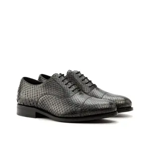 Apollo Oxford Python shoes