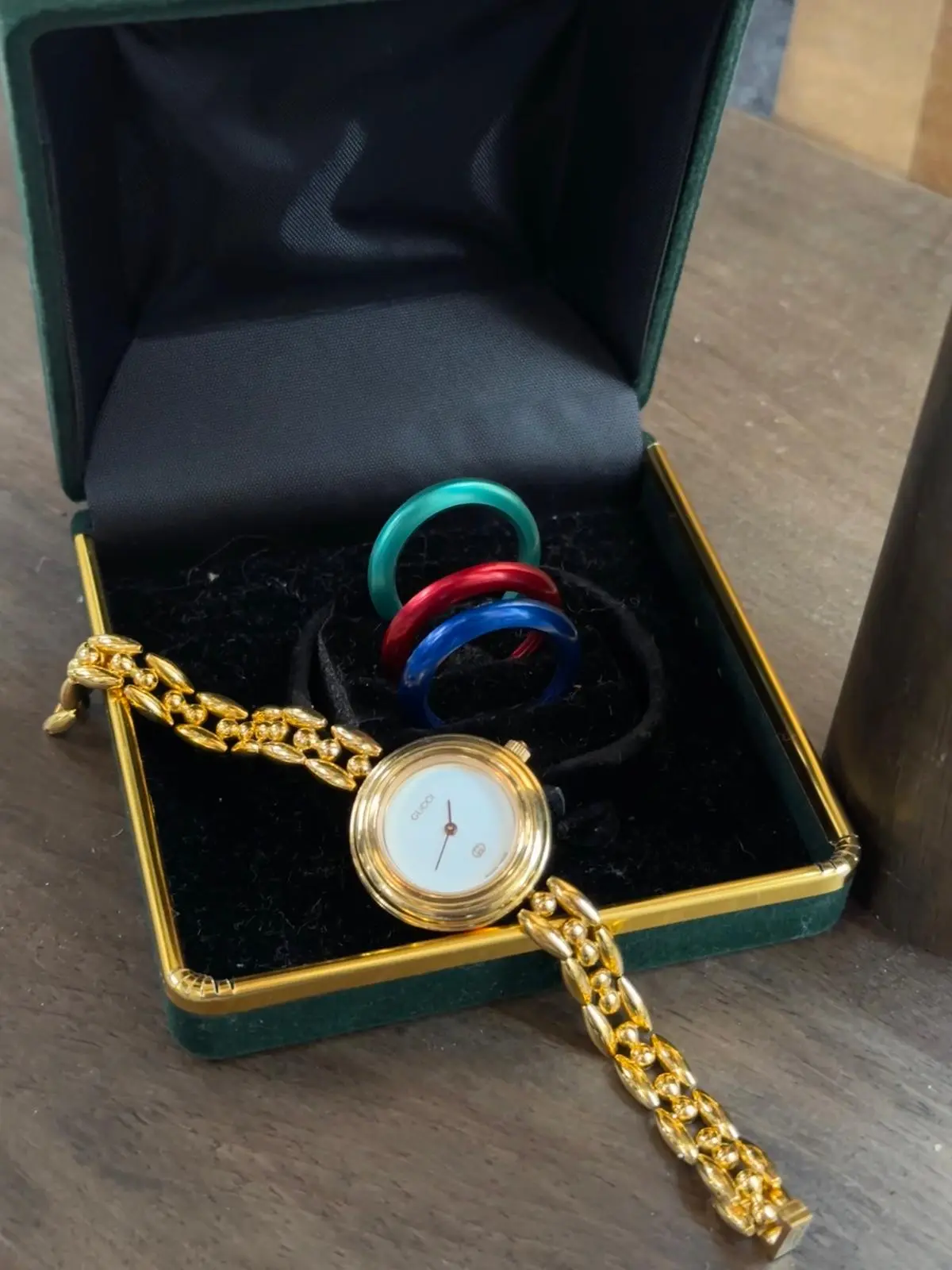 Pre-owned GUCCI As Shown Shoulder Bags watch, gold, bezel change 4 MRZ512