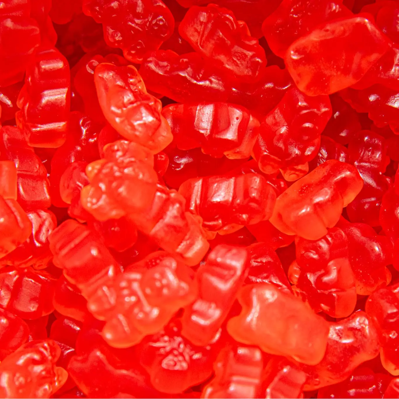 Wholesale Strawberry Gummy Bears - Sweet and Soft Gummy Candy with Strawberry Flavor - 2 lb & 4 lb Candy Bag Bonbon Snack