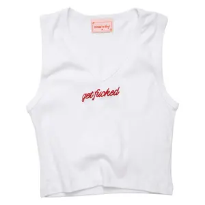 Get Fucked White Tank