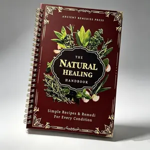 Herb Encyclopedia Book, Herbal Plant Guide, Medicinal Plants Science Book, Natural Wellness Notebook, Herbal Plant Encyclopedia