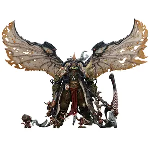 HIPLAY JOYTOY JT02564 Mortarion Daemon Primarch of Nurgle with Ancient weapons 'The Lantern' and 'Silence' 1/18 Scale Action Figure