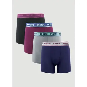 Quick Dry Boxer Briefs 4-Pack
