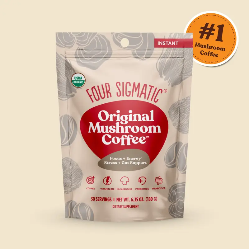 Original Mushroom Coffee - Organic Instant Coffee Beverage