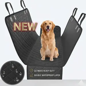 2026 Waterproof Dog Back Seat Protector - 600D Durable Pet Car Hammock, Scratch-Resistant Seat Cover for Dogs, Non-Slip Backing, Mud & Hair Proof, Fits Most Sedans suv truck