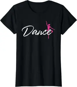 [Pure Cotton Graphics Tee] Ballet Dancer Ballerina Dance Gifts For Teen Girls Barre T-Shirt