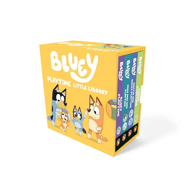 Bluey: Playtime Little Library 4-Book Box Set -- Penguin Young Readers Licenses - Hardcover