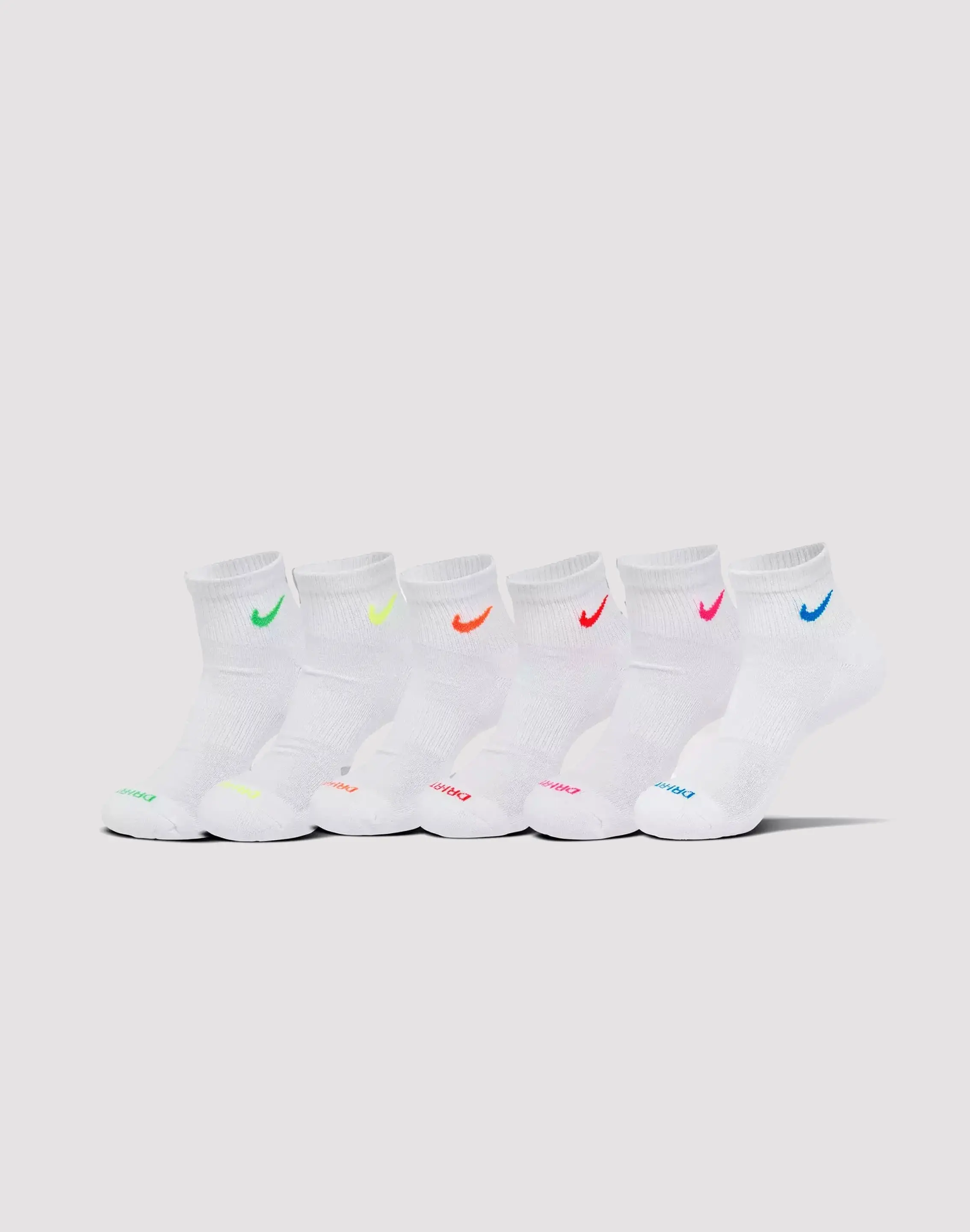 Kids Nike Cushioned Ankle Socks 6-Pack Grade-School