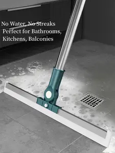 Magic Mop |3-Piece Kit All Surface Sweeper andSqueegee for Wet and Dry Cleaning Dust, Dirt,Liquids, Pet Hair, Tile, Hardwood Floors