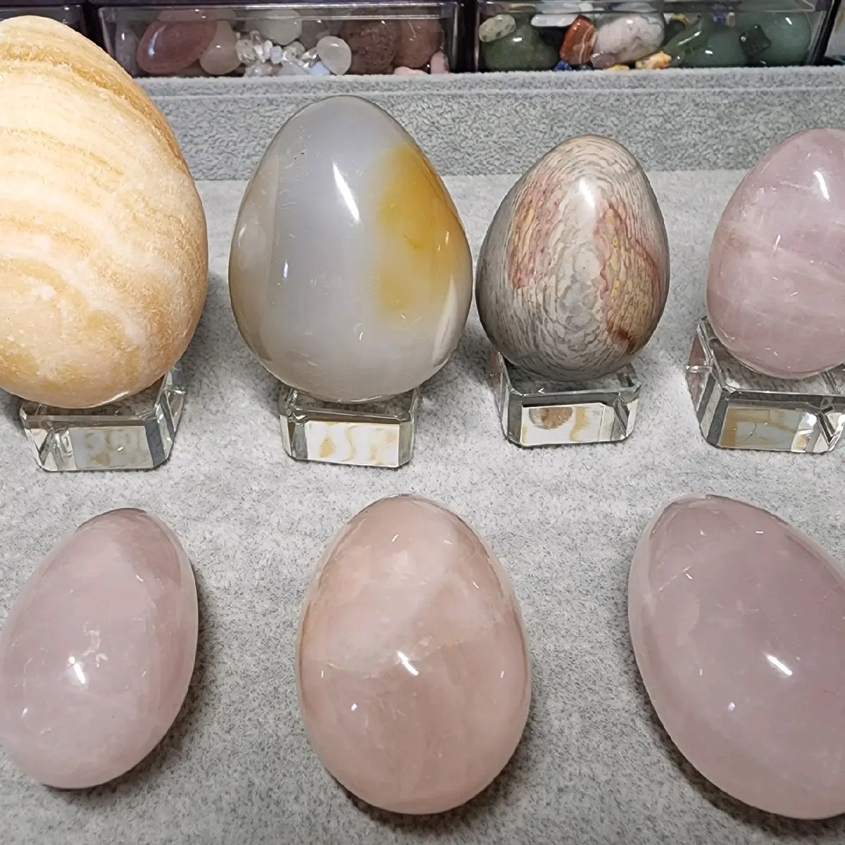 Natural Crystal Eggs