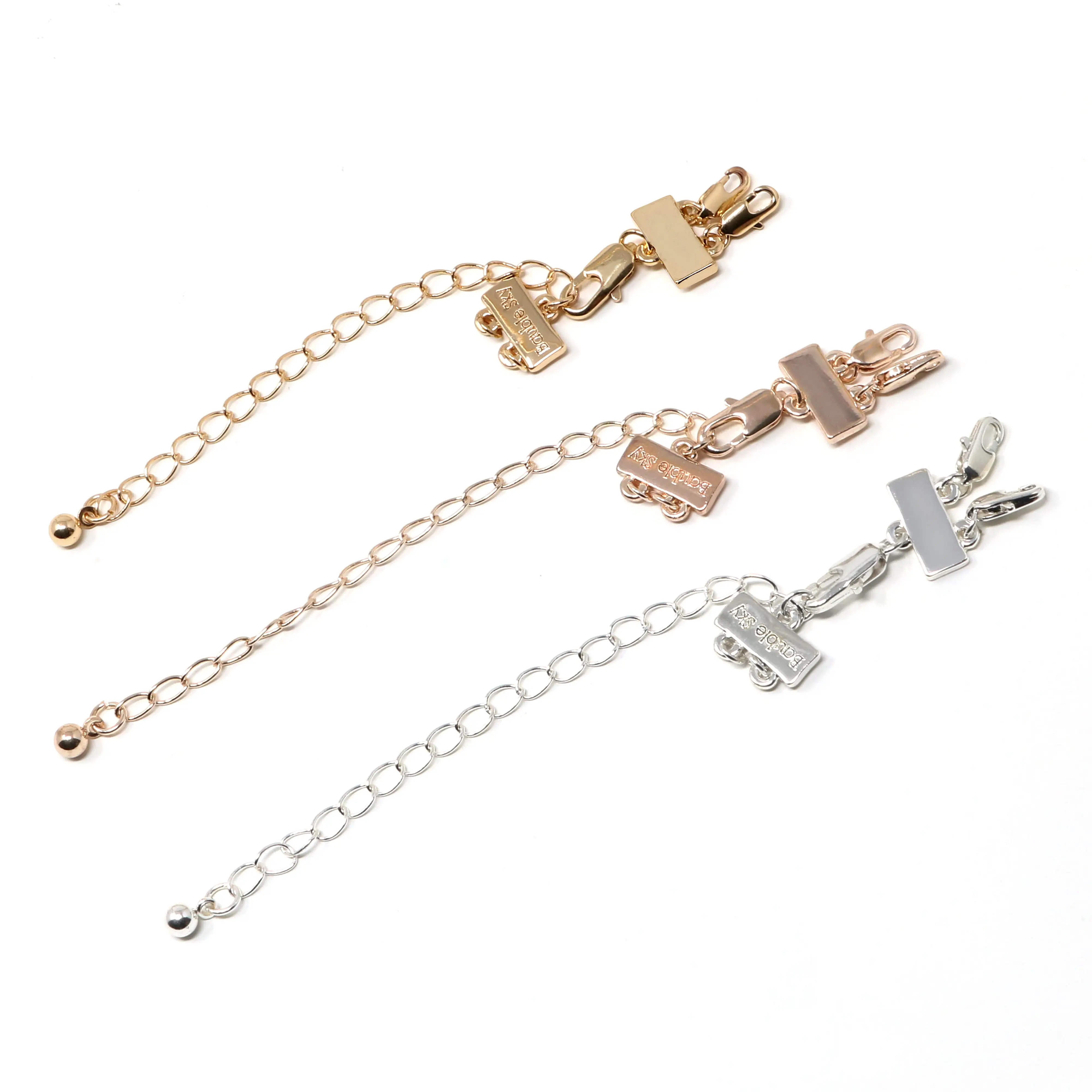 Detangler Clasp for Double Layered Necklace