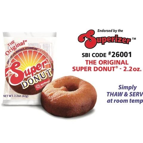 Super Donuts Nostalgic School Donuts 4/10 Pack (Keep Frozen)