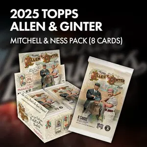 2025 Topps Allen and Ginter Mitchell & Ness pack!! (8 card pack)