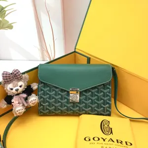 Pre-owned Goyard Leather Shoulder Bags 7.8'' R3919 Shoulder Bag C537466995 0303 T2 Ella