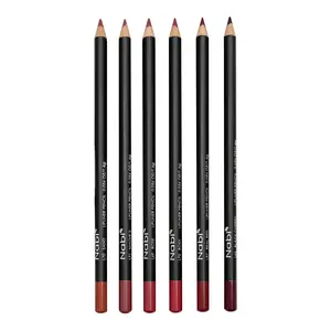 Nabi Lip Liner Pencil Set of 6 [NEW Natural Pink Tones]