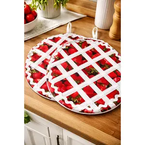 Amish Made Berry Pie Pot Holder