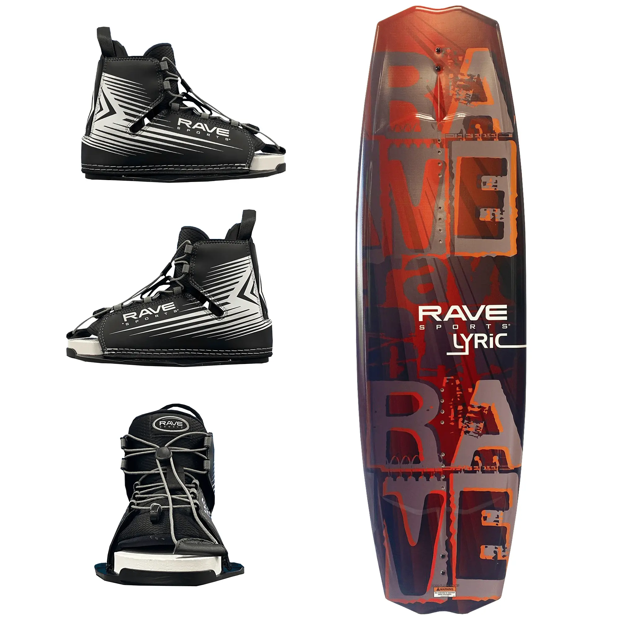 Lyric Wakeboard with Bindings Package