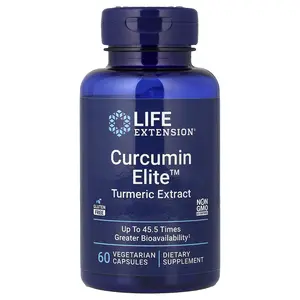 Life Extension Curcumin Elite™, Turmeric Extract, 60 Vegetarian Capsules