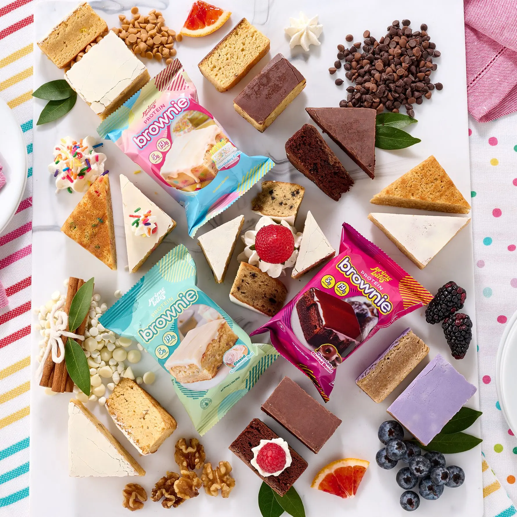 Prime Bites 12 Count Protein Brownies Variety Pack Prime Bites 12 Count Protein Brownies Variety Pack