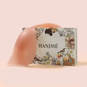 HANIMÈ Cleavage Bra Luxury-Grade Silicone Cups Soft Tapered Wings Hypoallergenic Non-Toxic Reusable Design for 6-8 Hours Comfortable Everyday Wear