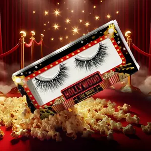 HollywoodLash – SPY Faux Mink Eyelashes | 14mm Dramatic Lash Look | Reusable Up to 20 Times | THE SHOW Collection
