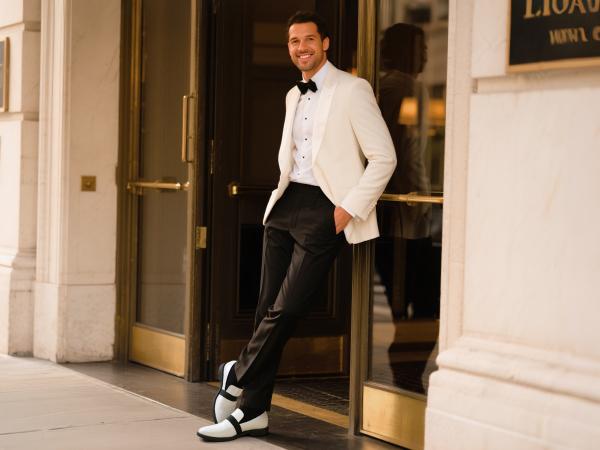 Bruno Marc Men's Stylish Velvet Tuxedo Dress Shoes with Memory Foam Insole & TPR Outsole for Greater Stability and Comfort