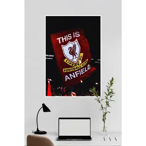 The Reds on Anfield Stadium | Liverpool | FootBall Poster