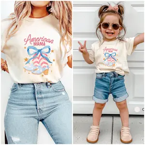 Coquette american Mama and Mini shirts