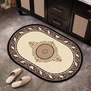 1 piece of absorbent diatomite bathroom floor mat - quick-drying, soft and comfortable, suitable for bathrooms, showers, laundry rooms, bedrooms, door mats, kitchen mats, and bathroom accessories, Bathroom Rug