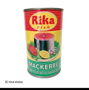 Rika Fish Mackerel in Tomato Sauce - Somon Rika Fish Somon Ayisyen Snack
