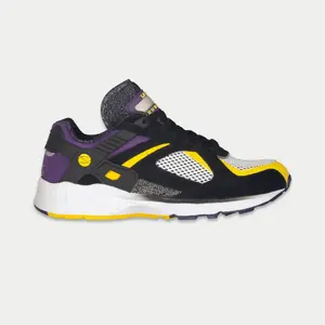 LA Gear Men's Catapult Light-Up Lowtop | Black x Purple x Yellow