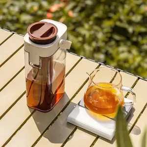 Hand-Drip Cold Brew Coffee Pot, 1000ML Capacity, Ideal for Home & Outdoor Camping, Hand-Milled Coffee, Perfect for Fresh Bean Brewing