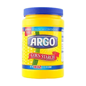 ARGO 100% Pure Corn Starch 454g - Gluten-Free Thickener for Baking, Tenderizing Meat & Gravy