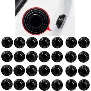 40-Pack Car Door Shock Absorber Cushions - Anti-Collision Gasket Stickers | Decorative Car Accessories