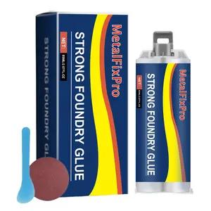 Professional Heavy Duty Metal Repair Epoxy Adhesive – Strong AB Glue for Welding, Leak Sealing, Stainless Steel, Iron Radiator, Fuel Tank – Universal Metal Patch Compound
