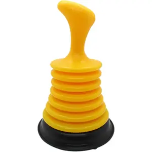 Small Sink Plunger - Mini Sink & Drain Plunger for Bathrooms, Kitchens, Sinks, Baths, Showers, RVs & Tubs - Mini Clog Remover - Heavy Duty Plumber's Plunger