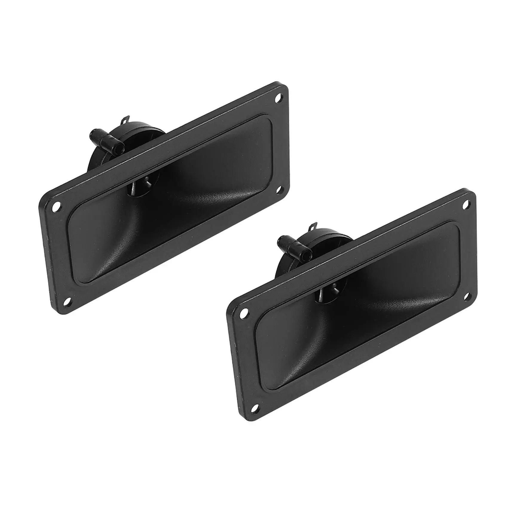 2Pcs Piezoelectric Tweeters, 150W Power Ceramic Buzzer Loudspeakers with Square Shape Treble Sound for DIY Projects Home & Party Audio Supplies