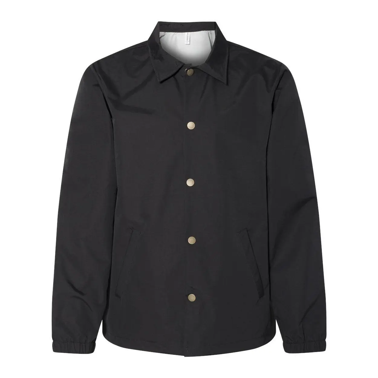 Independent Trading Co. Water-Resistant Windbreaker Coachs Jacket