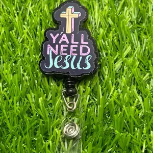 Y'all need Jesus badge Reel